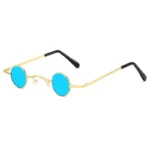 Vintage Sunglasses Round Steampunk Sunglasses Round Metal Frame Small Round Sunglasses Gothic Sunglasses Hippy Glasses - Image 8