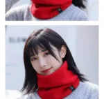 Knitted Neck Warmer Sports Scarf Fashion Soft Women Men Face Cover Winter Skating Running Hiking Scarves Thick Cold-proof Collar - Image 30