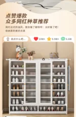 Shoe Rack  Door Small Narrow Multi-layer Simple Shoe Cabinet 2025 New E****mical Space-saving Storage Artifact - Image 5