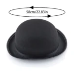 Classic Top Hats for Men Halloween Party Cosplay Costume Coachman Hat for Men Women and Teens - Image 5