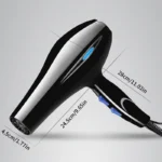 Hair Dryer 1800W Professional Powerful Hair Dryer Fast Heating Hot And Cold Adjustment Ionic Air Blow Dryer with Air Collecting - Image 11
