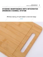 Wooden Chopping Boards Cutting Serving Board Double-sided Available Wooden Thick Boards for Chopping Charcuterie Serving Boards - Image 28