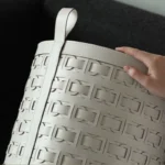 Leather Dirty Laundry Basket Woven Storage Baskets Multifunction Organizer Basket Luxury Large Living Room Organizers Baskets - Image 14