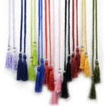 160cm Thin Woven Rope Waistband Tassle Dress Tassles Belts Waist Chain Waist Rope Braided Belts - Image 20