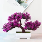 Artificial Plants Bonsai Small Tree Pot Fake Plant Flowers Potted Ornaments For Home Room Table Decoration Hotel Garden Decor - Image 8