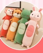 2025 New Pillows for Bedroom Soft and Comfortable Soft Long Sleeping Pillow Delicate and Smooth Cute Animal Cylindrical Pillow - Image 13