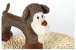 Pet supplies: dog toys for chewing, making sounds, and relieving boredom, arched plush toys, plush toy factory in stock - Image 20
