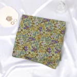Floral Polka Dot Square Scarf Cotton Scarves Headband Headscarf Decoration Women Flower Kerchief Neckerchief Head Wrap Bandanas - Image 74