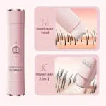 Electric Shaver for Woman Double Head Dual Purpose Female Razor Body Epilator Leg Underarm Bikini Electric Hair Remover Trimmer - Image 16