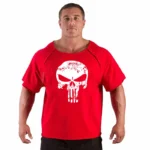 Men's T Shirts Fitness Men Bodybuilding  Shirt Batwing Sleeve Rag shirt Gym Fitness Muscle Running T shirt - Image 48