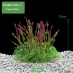 Artificial Underwater Plastic Plants Aquarium Fish Tank Aquatic Fake Shrub Green Weeds Water Grass Viewing Simulation Decoration - Image 9