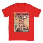 Men T-Shirts The Office Face Fear Dwight Fun Pure Cotton Tees Short Sleeve T Shirt Round Collar Clothes New Arrival - Image 9