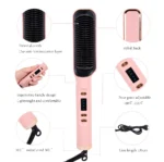 Hair Straightener Brush Electric Hot Comb Hair Straightener Hair Brushes Comb Hot Heating Comb Multifunction Hair Straightener - Image 19