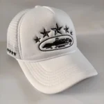 Fashionable and simple star-embroidered sponge baseball caps, men's and women's outdoor sports event mesh baseball caps - Image 6