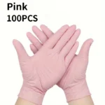 20/100pcs Nitrile Gloves, Cleaning Gloves, Dishwashing Gloves, Household Cleaning Gloves, Disposable Nitrile Gloves, Black Gloves Disposable Nitrile Gloves Household Nitrile Gloves Powder-Free Nitrile Gloves Touchscreen Compatible Gloves - Image 11