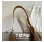 Large Capacity Casual Solid Retro Tassel Tote Bags Hot Sale Versatile Underarm Women's Bag Concise Advanced Sense Shoulder Bags - Image 17