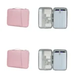 With Handle Portable Laptop Bags Waterproof Lightweight Laptop Case Ultra Thin Dual Zipper Computer Notebook Sleeve - Image 19