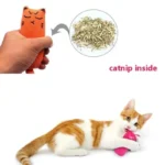 Cat Toy Cute Pet Catnip Toys Cat Plush Thumb Pillow Pet Supplies  аксесуари для котів juguete para gato - Image 12