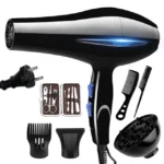 Hair Dryer 2200W Professional Powerful Hair Dryer Fast Heating Hot And Cold Adjustment Ionic Air Blow Dryer with Air Collecting - Image 7