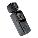 4K Vlogging Camera WiFi Pocket Action Camera with Dual Front & Rear Cameras Split-Screen LCD for Sport Outdoor Riding Travel - Image 12