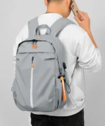 Fashion Men's Backpacks Large Capacity Students School Bag With USB Charging Port Laptop Bags Lightweight Men Travel Backpack - Image 22