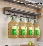Stainless Steel Kitchen Paper Towel Rack Wall Shelf with Hook Kitchen Gadgets Hanging Organizers Storage Utensils for Kitchen - Image 16