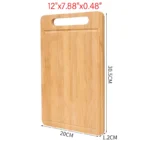Wooden Cutting Board Kitchen Cutting Board For Meat Totally Bamboo Food Cutting Table Thickened Fruit Vegetables Chopping Panel - Image 9
