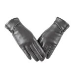 Genuine Leather Gloves for Women Soft Sheepskin Warm Touchscreen Gloves Fashion Women Leather Gloves Winter - Image 4