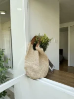Handmade Woven Beach Bags for Women Handbag Large Capacity Travel Shoulder Bag Bohemian Straw Bag Vacation Shopper Tote Clutch - Image 20