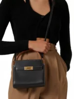 Fashion Handbag Bag for Ladies Elegant, Women's Shoulder Bucket Bag, Luxury Design Top Handle Bag Crossbody - Image 8