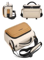 Camera bags, outdoor travel camera shoulder bags, waterproof, camera bags with detachable partitions and shoulder straps - Image 25