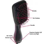 Hair Dryer One Step Electric Hot Air Brush Travel Hairdryer Hairbrush Professional Hair Straightening Hairbrush Styling Tool - Image 12