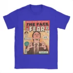 Men T-Shirts The Office Face Fear Dwight Fun Pure Cotton Tees Short Sleeve T Shirt Round Collar Clothes New Arrival - Image 10