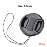 Camera Lens Cap High-quality 40.5mm 49mm 52mm 55mm 58mm 62mm 67mm 72mm 77mm 82mm Snap on Front Lens Cap for Camera - Image 11