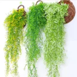 Artificial Plants Vines  Flower Wall Hanging Faux Rattan  Indoor Outdoor Green Plant  Plant Flower Wall Decoration Home Decor - Image 3