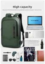 Heroic Knight Men Business Backpack Multifunction Slim Laptop Bags For Women outdoors Waterproof pack Aesthetic Backpack Design - Image 22