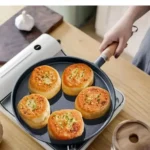 Uncoated Cast Iron Frying Pan Non Stick Multi Purpose Griddle For Pancakes Pizza Baking Stove Top Cooking Tool Anti Oil Spill - Image 10