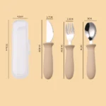 Customizable Dining Utensils Set - Spoon Fork Knife - Home  Customized Tableware Kit Unique exclusive tableware set - Image 4