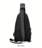 Crossbody Bag Fashionable Large Capacity Waterproof Lightweight Leisure Soft Comfortable Men Single Shoulder Bags - Image 33