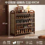 Shoes Organizers Narrow Corridor Shoe Rack Space Saving Storage Shelf Shoe Rack Luxury Designs Sturdy Home Furniture Accessories - Image 30
