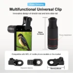 New 32x Telephoto Mobile Phone Telescope Zoom Lens High-definition Concert Viewing Shooting Equipment Mobile Phone Lenses - Image 8