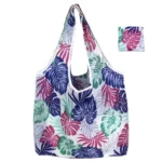 Tote Bags Flower Print Women's Grocery Handbags Outdoor Foldable Shopper Eco Shopping Bag Reusable Storage Bag Organizer Bags - Image 13