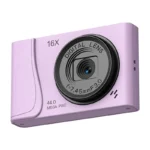 Digital Camera 4K 24 Million Pixels Children Camcorder 16x Zoom Compact Cameras Auto Focus for Kids Adult Beginners Photograph - Image 7