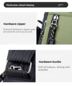Fashion Men Crossbody Bag Single Shoulder Bags Big Capacity Storage Bag Multi-Pockets Business Crossbody Bags for Work Traveling - Image 25