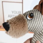 Pet supplies: dog toys for chewing, making sounds, and relieving boredom, arched plush toys, plush toy factory in stock - Image 3