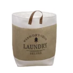 Collapsible Waterproof Clothes Baskets Household Laundry Basket Dirty Fabric Laundry Basket for Bedroom Balcony Laundry Room - Image 9