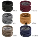 Knitted Neck Warmer Sports Scarf Fashion Soft Women Men Face Cover Winter Skating Running Hiking Scarves Thick Cold-proof Collar - Image 2