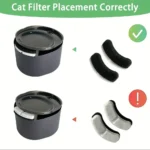 Cat Water Fountain Filters Pet Water Dispenser Filter Cartridge Cat Dog Feeding & Watering Supplies Filters Accessories - Image 4