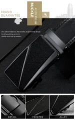 men automatic men's belts wide belts leather belt direct supply black belts genuine leather belts luxury brand - Image 15