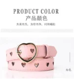 Women's belts Pin buckle belts spring and summer new women's versatile with trouser belts hollow heart shape - Image 11